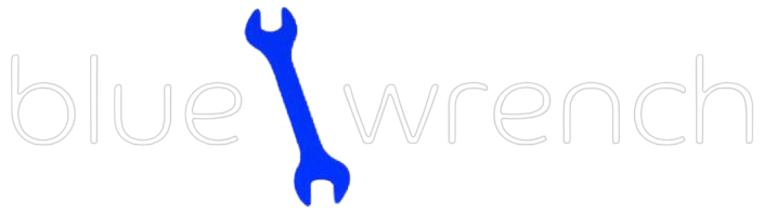 Blue Wrench-